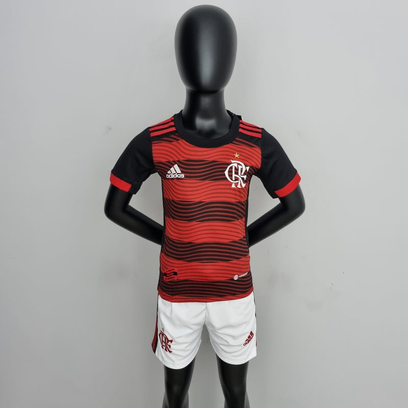 KIDS KIT FLAMENGO HOME 22/23