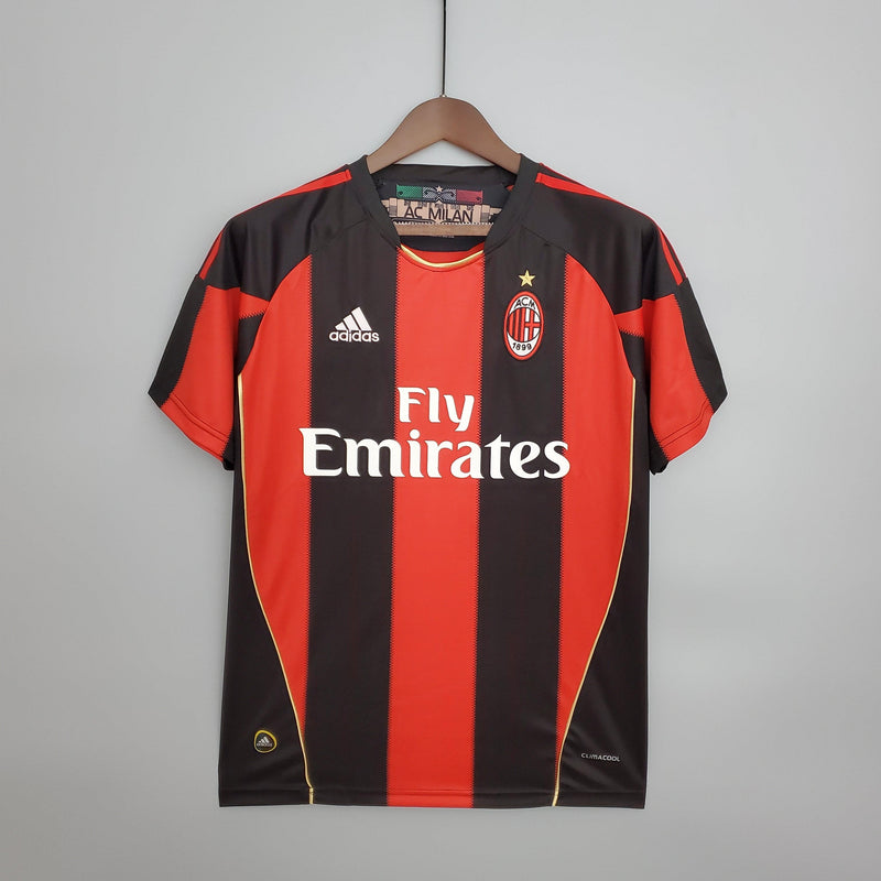 MILAN HOME 2010/11 - ADIDAS RETRO MEN`S - RED/BLACK