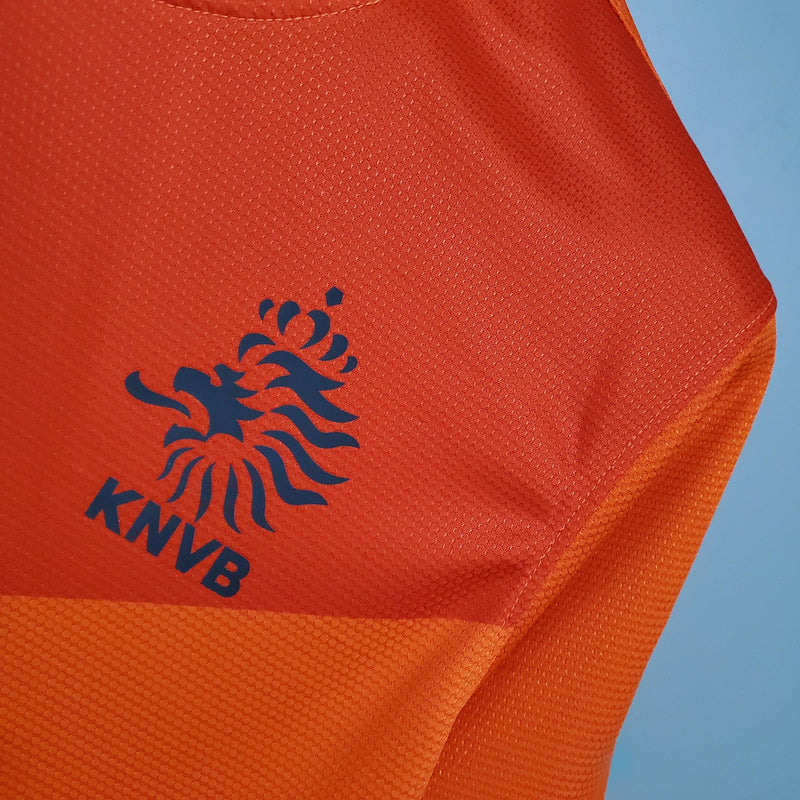 HOLANDA HOME 2012 - NIKE RETRO MEN`S - ORANGE/BLACK