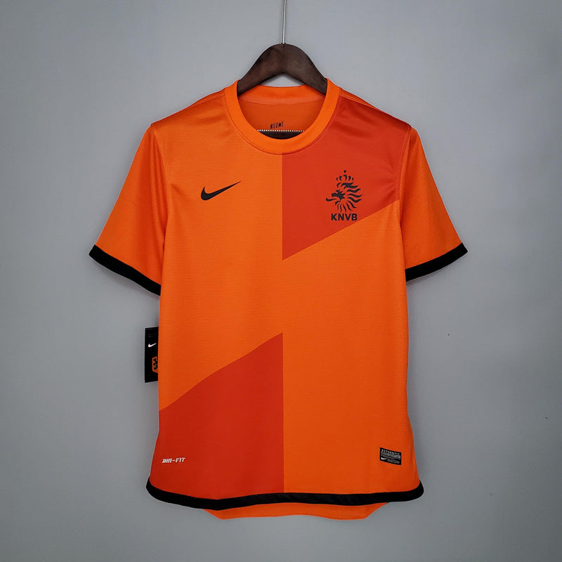 HOLANDA HOME 2012 - NIKE RETRO MEN`S - ORANGE/BLACK