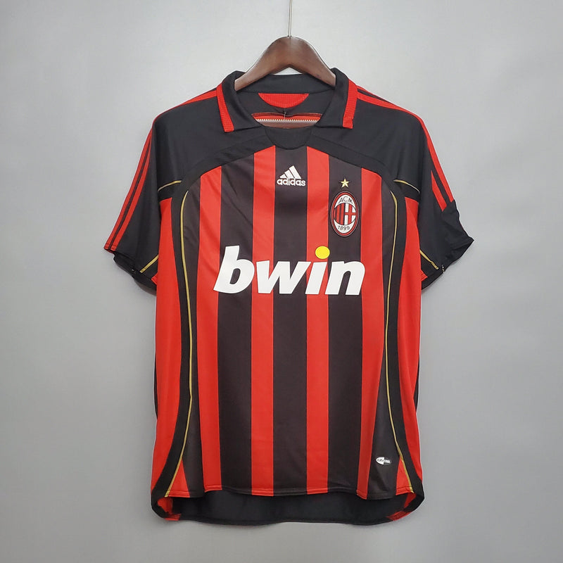 MILAN HOME 2006/07 - ADIDAS RETRO MEN`S - RED/BLACK