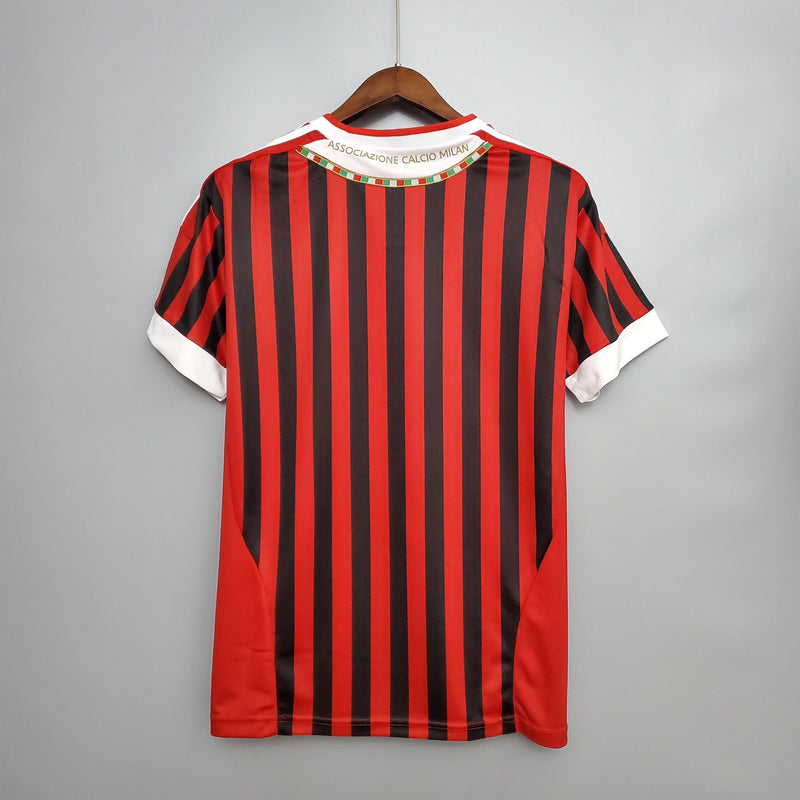 MILAN HOME 2011/12 - ADIDAS RETRO MEN`S - RED/BLACK