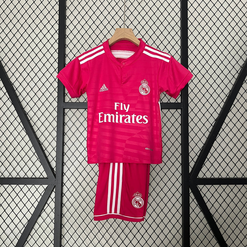 KIDS KIT RETROREAL MADRID AWAY 14/15