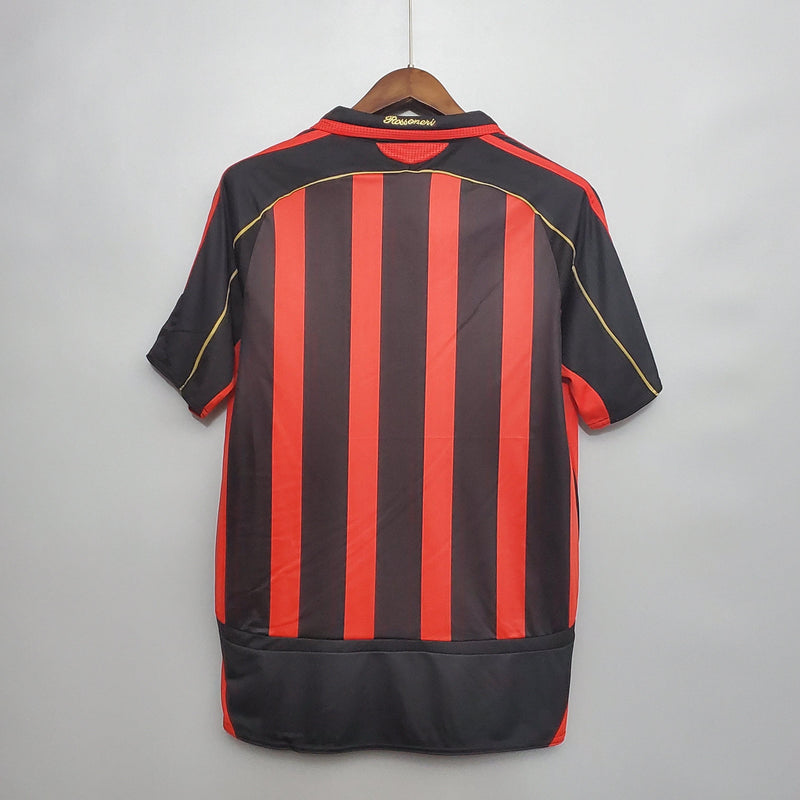 MILAN HOME 2006/07 - ADIDAS RETRO MEN`S - RED/BLACK