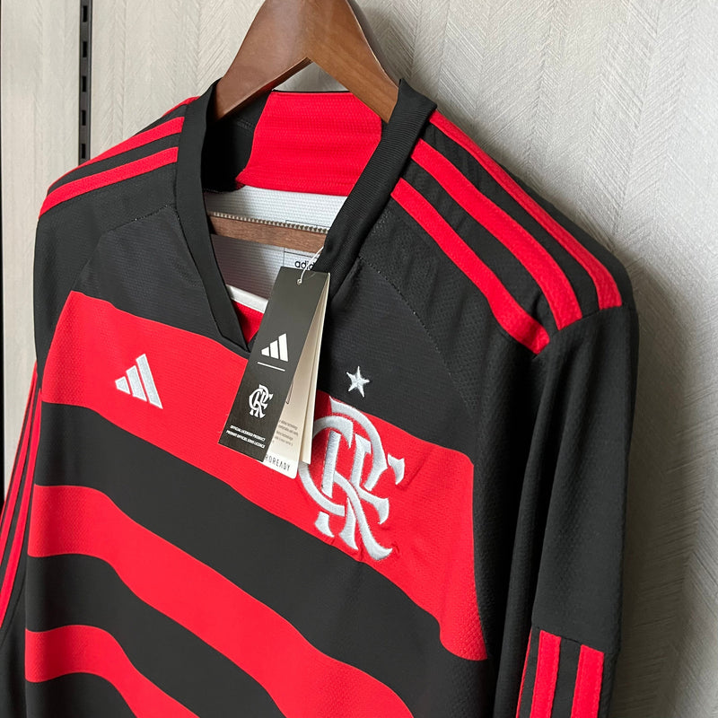 FLAMENGO MANGA LONGA HOME 24/25