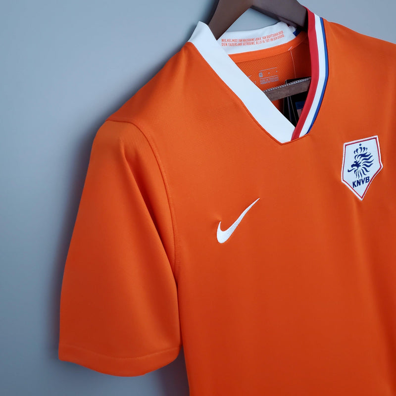 HOLANDA HOME 2008 - NIKE RETRO MEN`S - ORANGE/WHITE