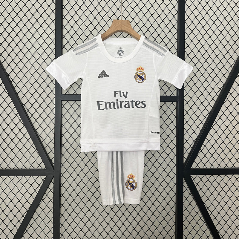 KIDS KIT RETROREAL MADRID HOME 15/16