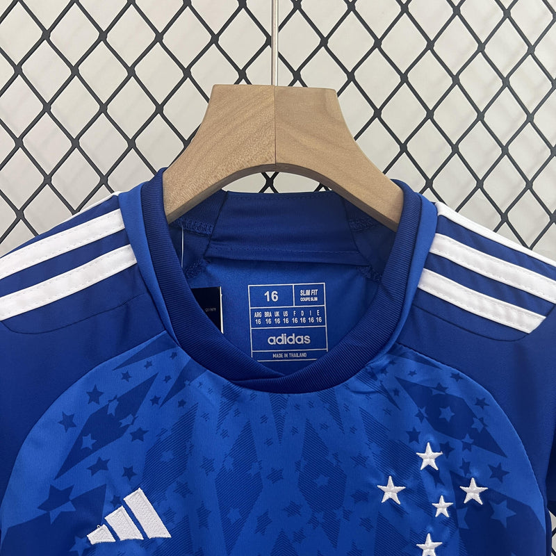 CRUZEIRO I 2024/25 BLUE - FAN VERSION - KIDS KIT