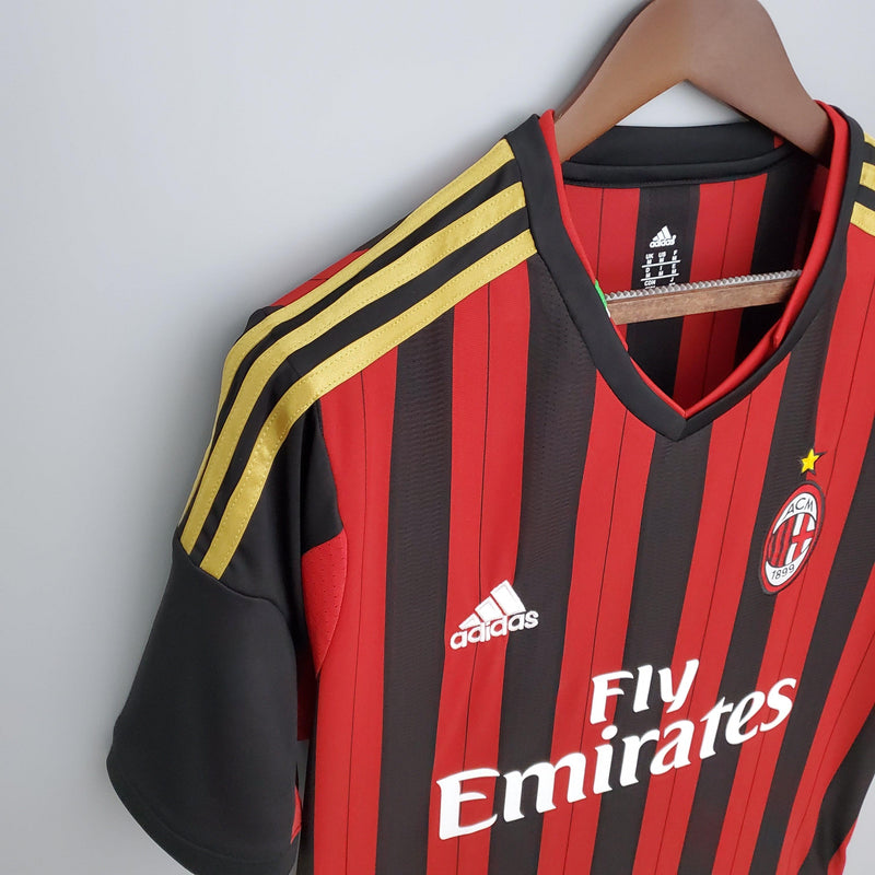 MILAN HOME 2013/14 - ADIDAS RETRO MEN`S - RED/BLACK