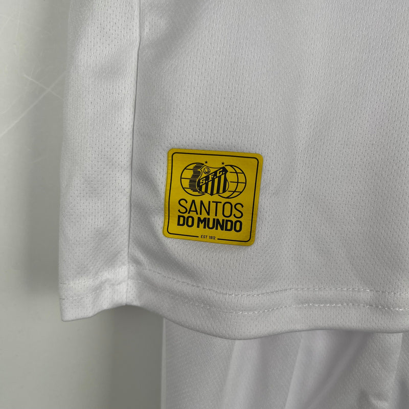 KIDS KIT SANTOS 2023/24 BRANCO - FAN