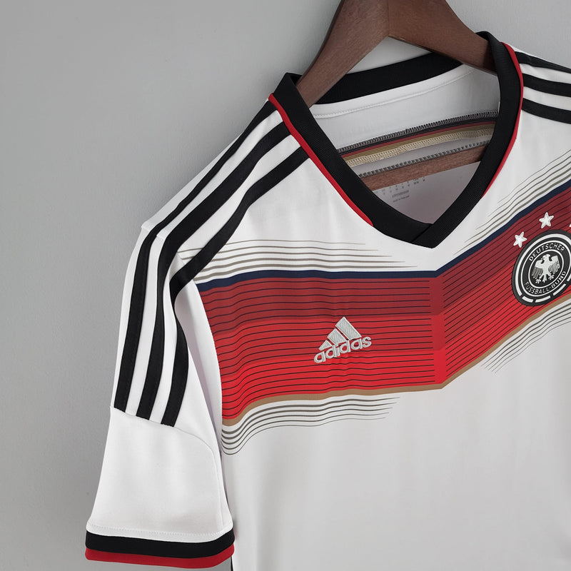 ALEMANHA HOME 2014/14 - ADIDAS RETRO MEN`S - WHITE/RED