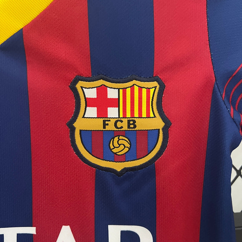 KIDS KIT RETROBARCELONA HOME 13/14