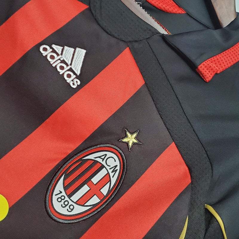 MILAN HOME 2006/07 - ADIDAS RETRO MEN`S - RED/BLACK