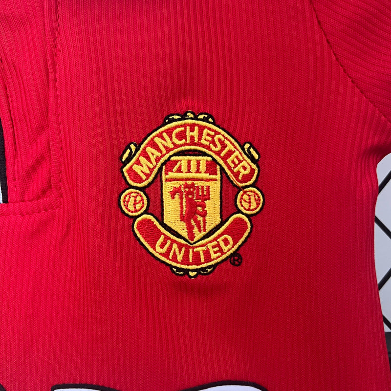 KIDS KIT RETROMANCHESTER UNITED HOME 98/99