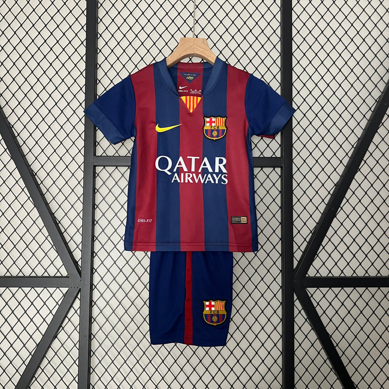 KIDS KIT RETROBARCELONA HOME 14/15