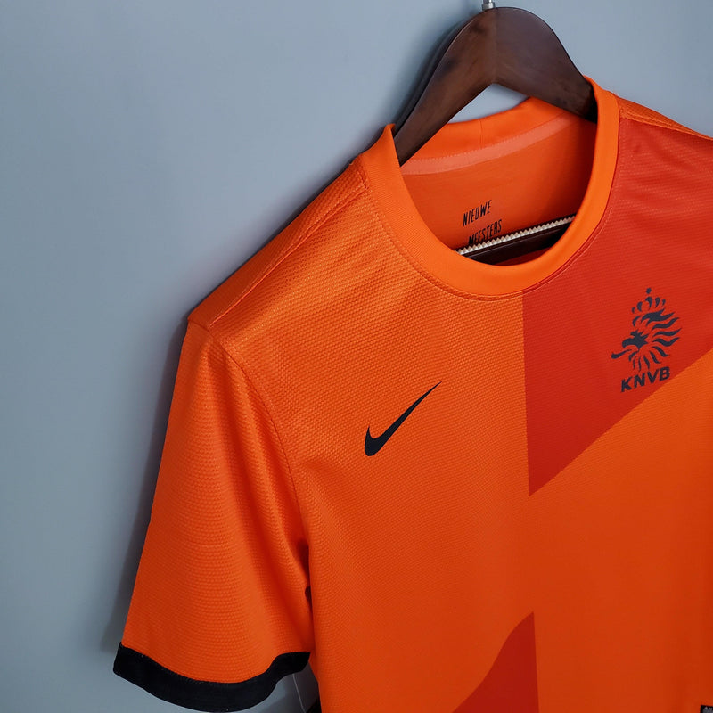 HOLANDA HOME 2012 - NIKE RETRO MEN`S - ORANGE/BLACK