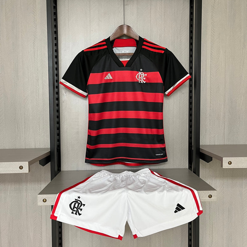 KIDS KIT FLAMENGO HOME 24/25