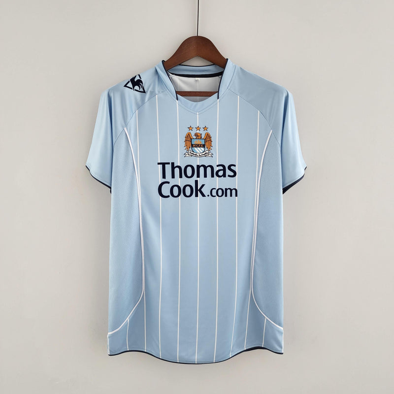 MANCHESTER CITY HOME 2008/09 - SPORTIF RETRO MEN`S - BLUE/WHITE