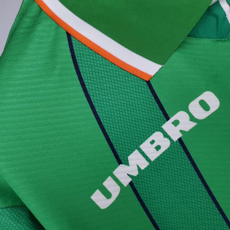 IRLANDA HOME 1994 - UMBRO RETRO MEN`S - GREEN/WHITE