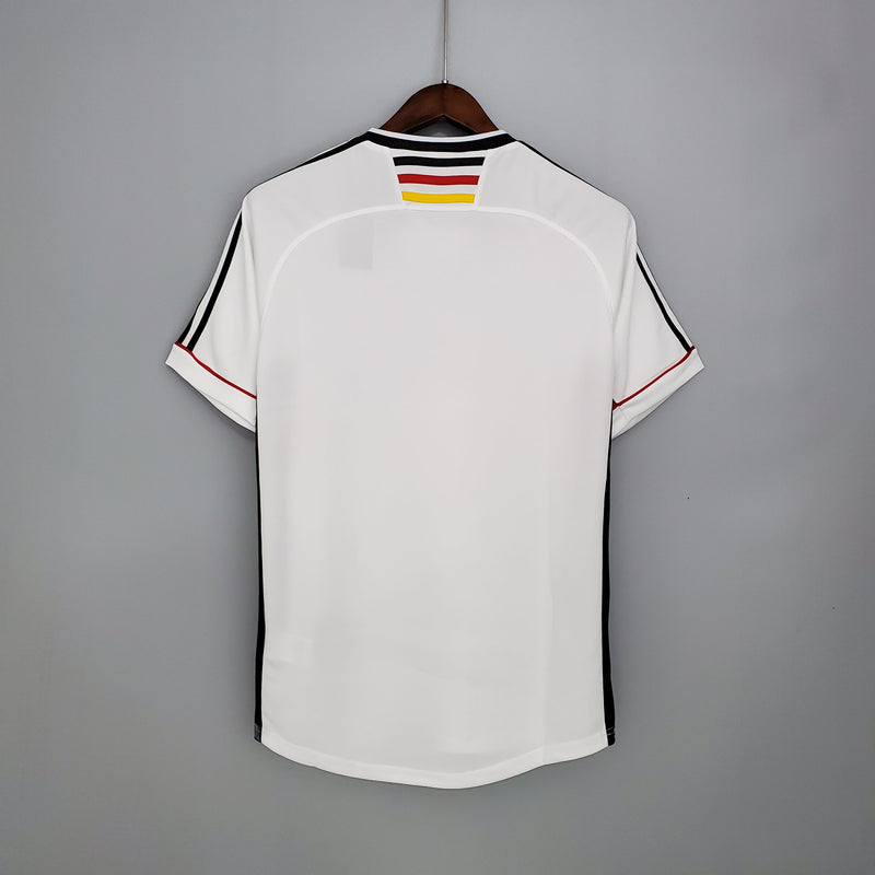 ALEMANHA HOME 1998 - ADIDAS RETRO MEN`S - WHITE/BLACK