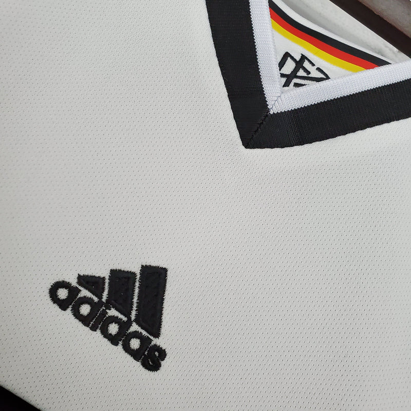 ALEMANHA HOME 1998 - ADIDAS RETRO MEN`S - WHITE/BLACK