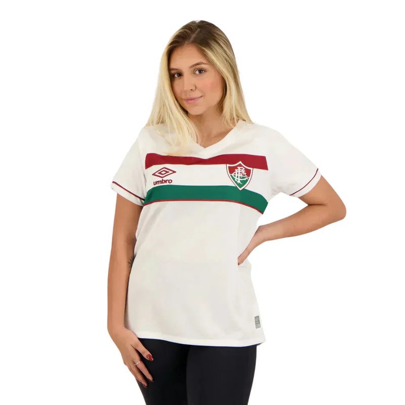 FLUMINENSE II 2023/24 WHITE -  WOMEN BABY LOOK