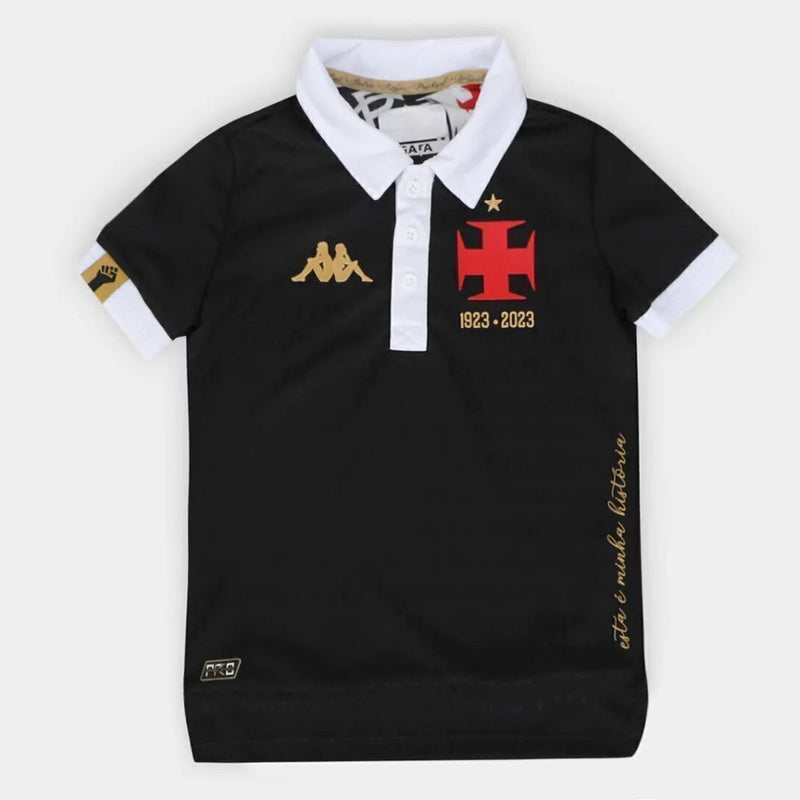 KIDS KIT VASCO LLL 2023/24 PRETO - FAN