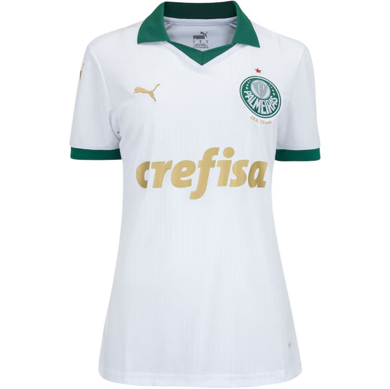 PALMEIRAS II 2024/25 WHITE - MODELO WOMEN BABY LOOK