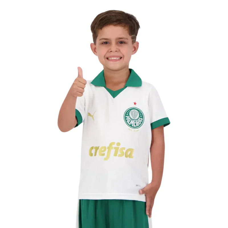 PALMEIRAS II 2024/25 WHITE - FAN VERSION - KIDS KIT