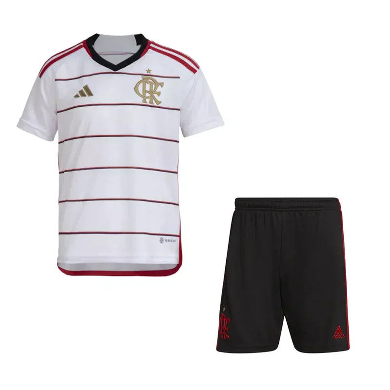 KIDS KIT CR FLAMENGO 2023/24 BRANCA - FAN