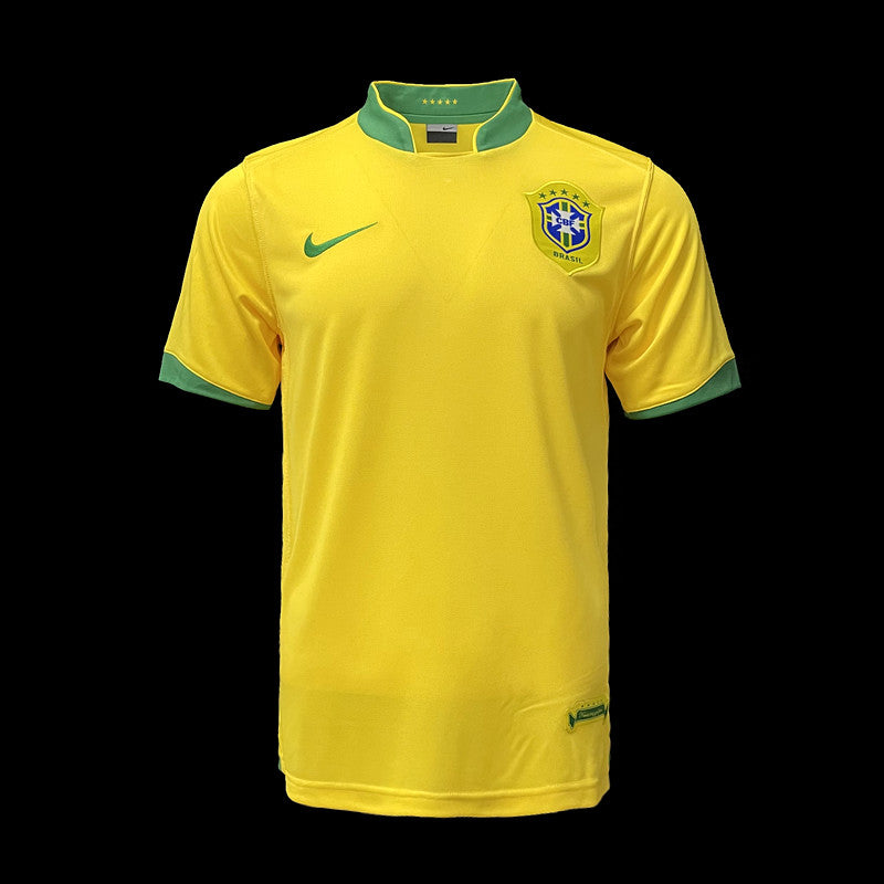 BRASIL HOME 2006 - NIKE RETRO MEN`S - YELLOW/GREEN