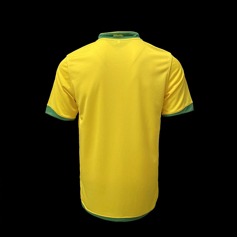 BRASIL HOME 2006 - NIKE RETRO MEN`S - YELLOW/GREEN