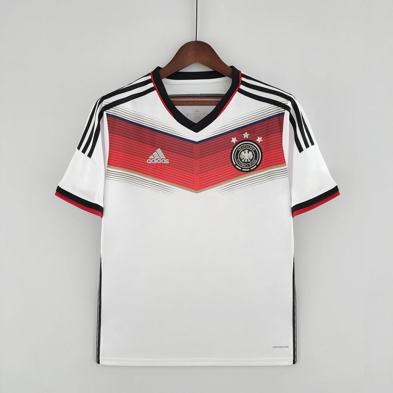 ALEMANHA HOME 2014/14 - ADIDAS RETRO MEN`S - WHITE/RED