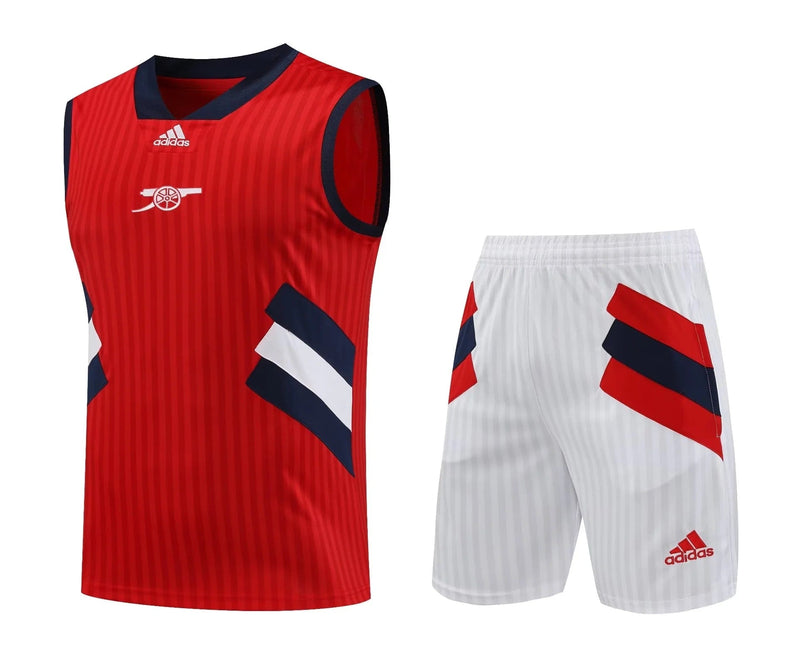 ARSENAL SLEEVELESS TRAINING KIT 23/24 - RED