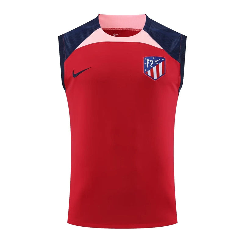 ATLETICO MADRID SLEEVELESS TRAINING KIT 23/24 - RED