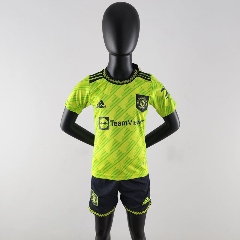 KIDS KIT MANCHESTER UNITED THIRD 22/23