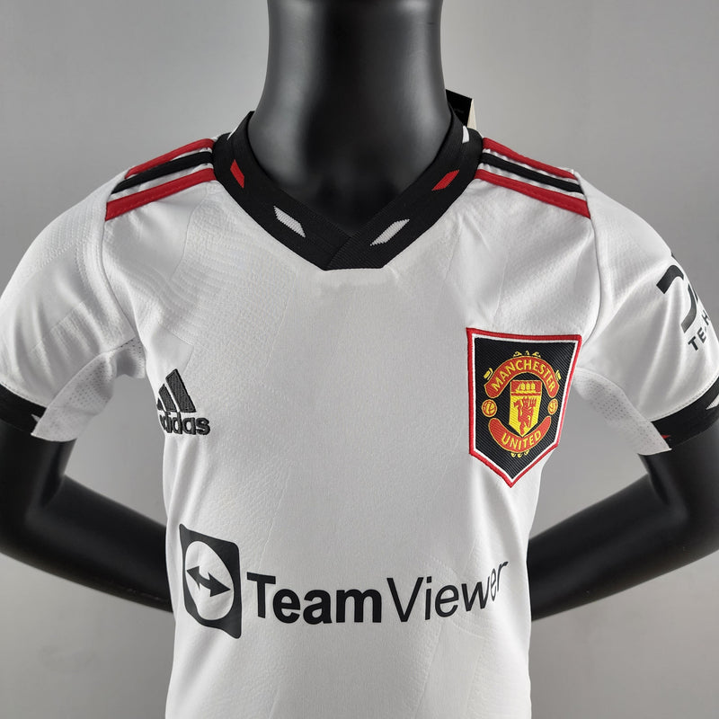 KIDS KIT MANCHESTER UNITED AWAY 22/23