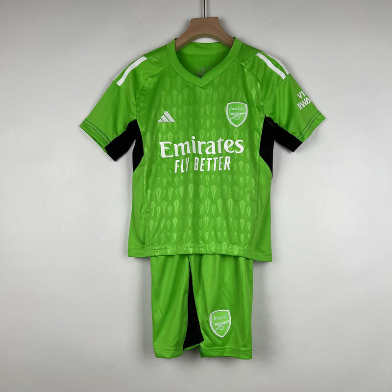 KIDS KIT ARSENAL GREEN 23/24