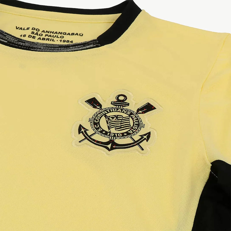 III CORINTHIANS 2023/24 YELLOW -  WOMEN BABY LOOK