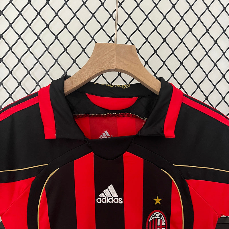 KIDS KIT RETRO MILAN 2006/07 - FAN