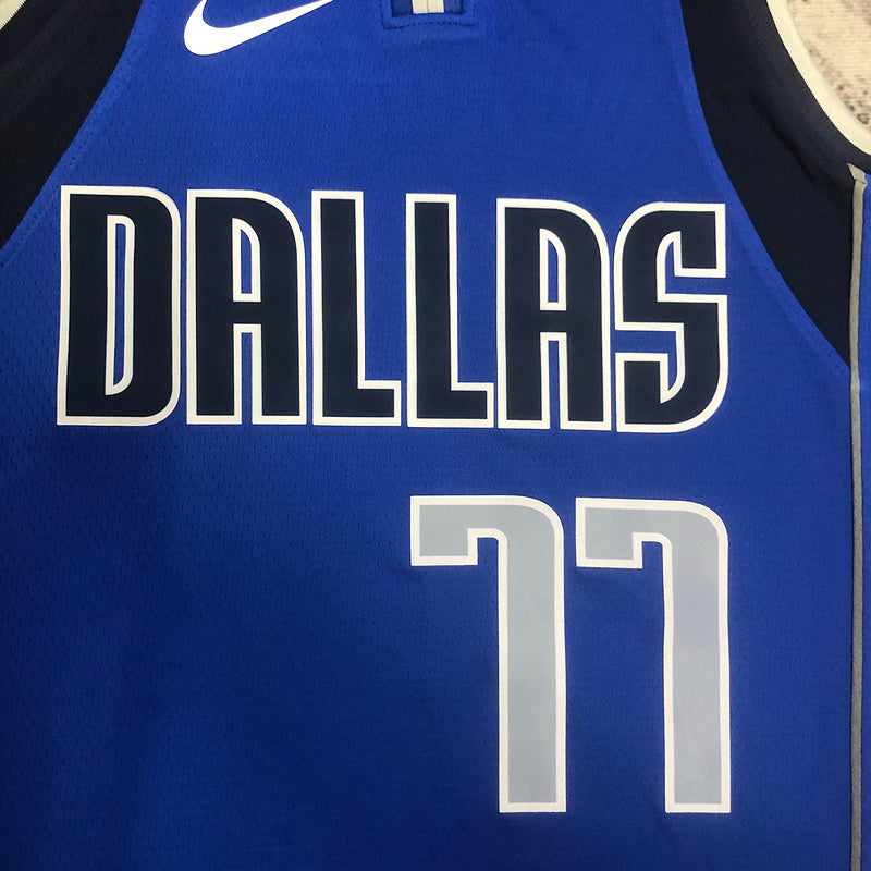 NBA DALLAS MAVERICKS DONCIC 77 BLUE