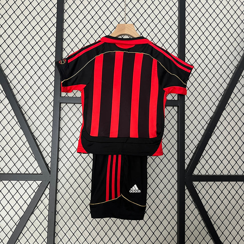 KIDS KIT RETRO MILAN 2006/07 - FAN