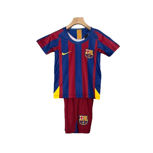 KIDS KIT RETRO BARCELONA 2005/06 - FAN