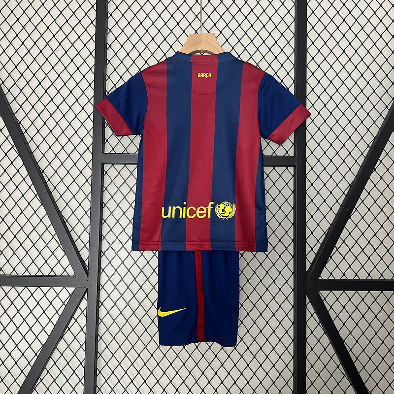 KIDS KIT RETRO BARCELONA 2014/15 - FAN