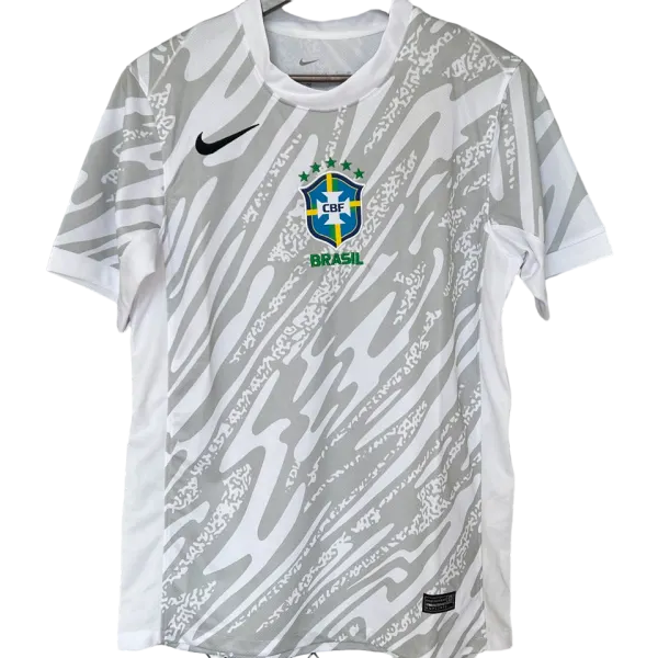 BRASIL GOLEIRO II 2024/25 CINZA - FAN VERSION