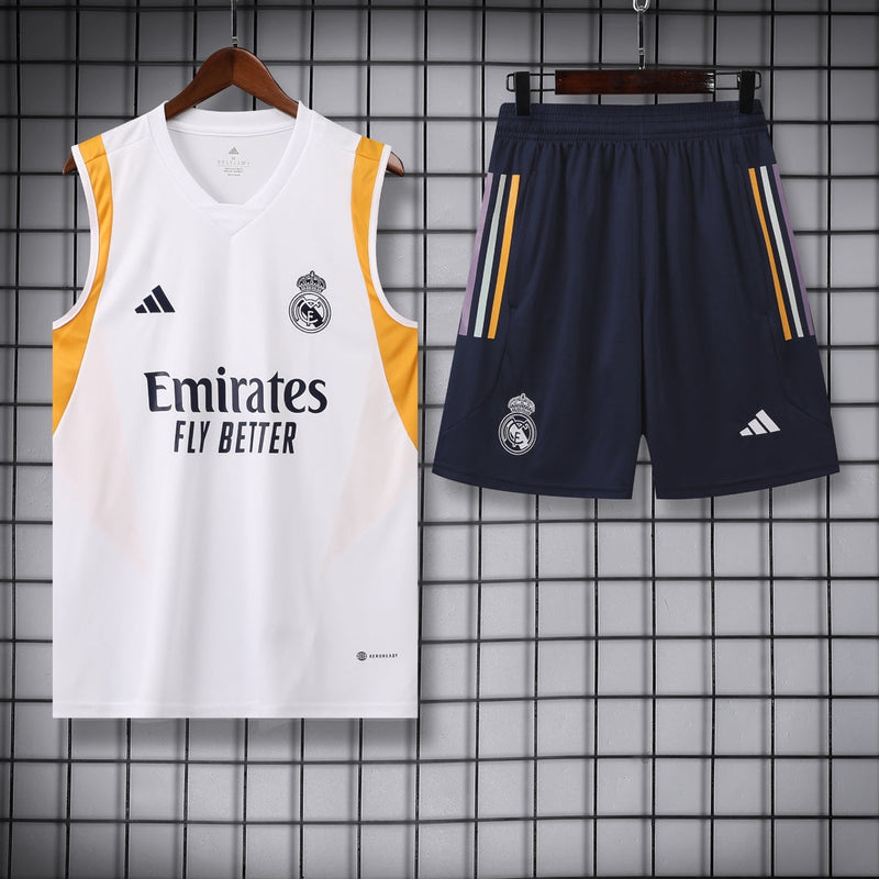 CONJUNTO SIN MANGAS REAL MADRID TRAINING II 23/24 MEN