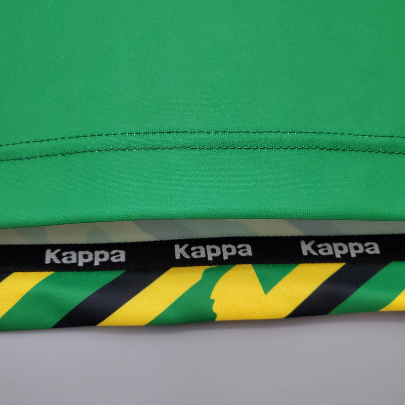 JAMAICA AWAY 1998 - KAPPA RETRO MEN`S - GREEN/YELLOW