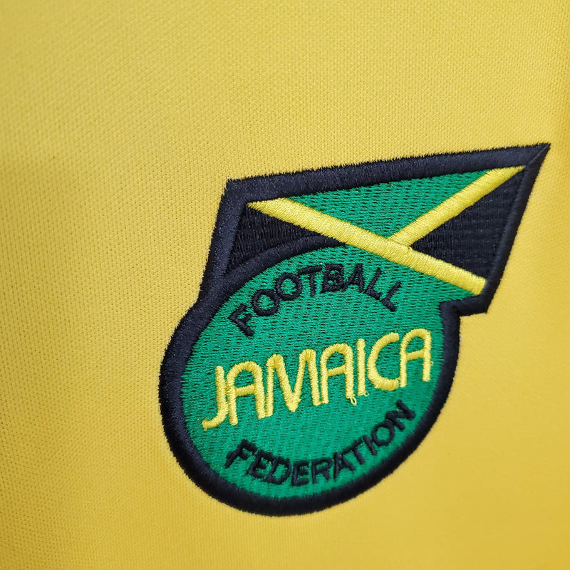 JAMAICA HOME 1998 - KAPPA RETRO MEN`S - YELLOW/GREEN