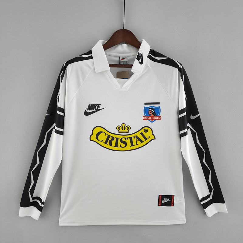 LONG SLEEVE COLO COLO HOME 1995 NIKE RETRO MEN`S - WHITE/BLACK