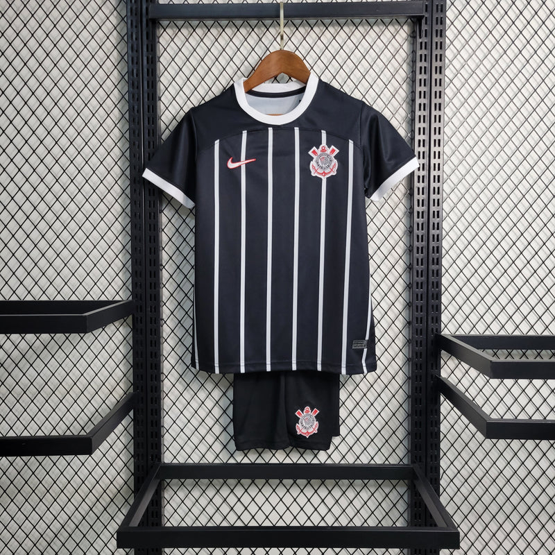 KIDS KIT CORINTHIANS 2023/24 PRETO - FAN